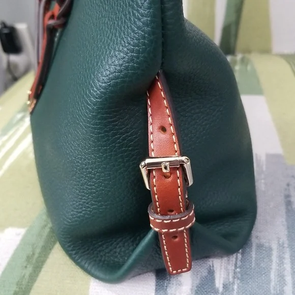 NWT Dooney and Bourke Small Sara In Forrest(Green)